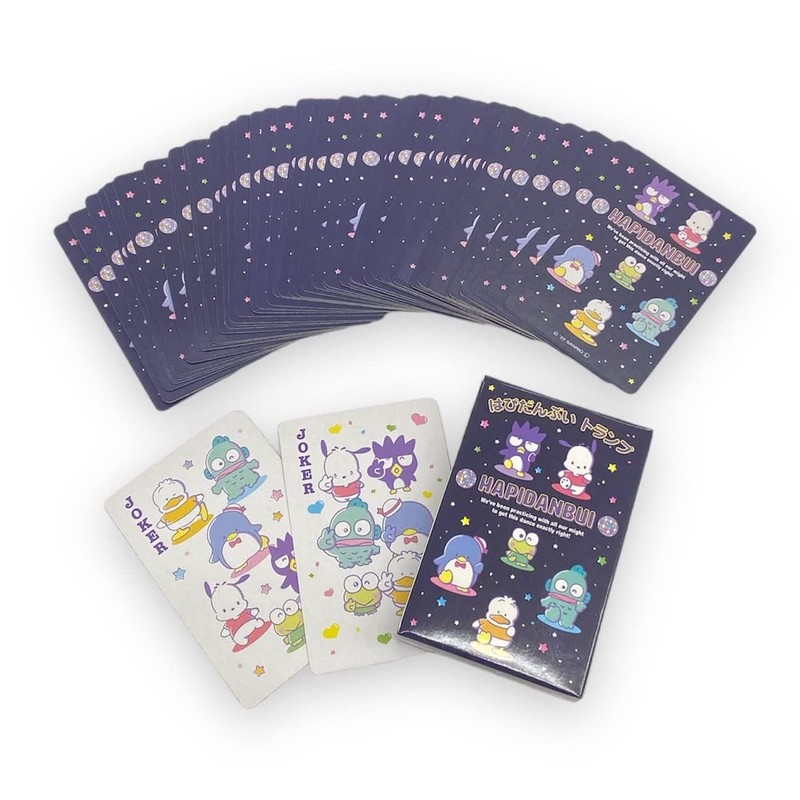 FRIEND Characters Badtz-Maru AhirunoPekkle Playing Cards 3.5" x 2.4" x