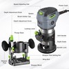 WORKPRO Compact Router Combo Kit, 6.5 Amp Compact Router Fixed