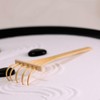 Mini Wooden Sand Rake Sand Pan Rake for Small Rock