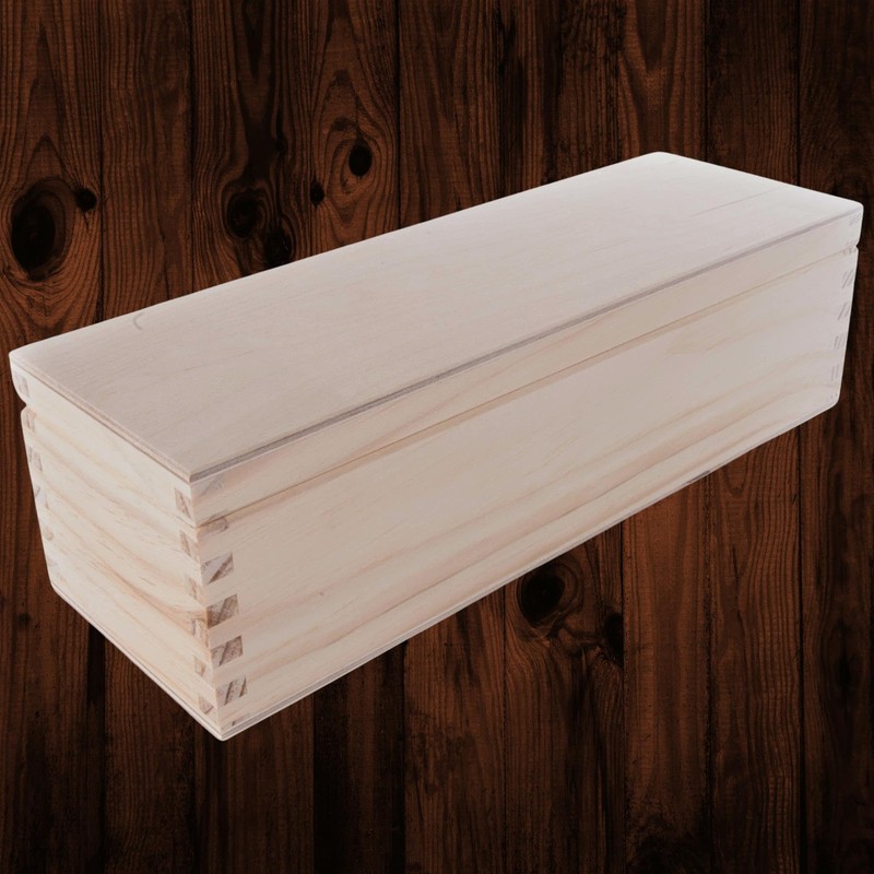 WooDeeDoo Tea Box with Wooden Compartment, Wood, 4 Compartments