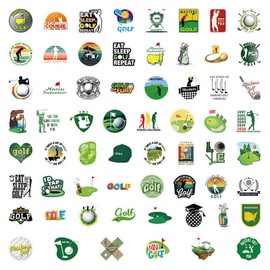 110PCS Golf Stickers, Cool Sport Golf Stickers for Scrapbooking, Golfing Stickers,Funny Golf Gifts for Teen Girl s Boys,Golf Ball Stickers, Golf Decorations for Party, Laptop Decals,Water Bottle