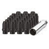 DPAccessories 23 Black 1/2-20 Closed End ET Spline Tuner Lug
