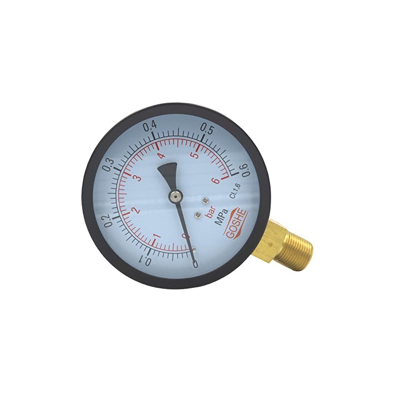 100mm 10 Bar Side Entry Manometer Pressure Gauge M20x1,5 +