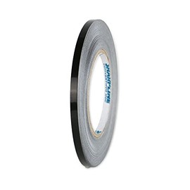 Sharpline Professional Pinstriping Tape Reflective, 1/4 in. x 50 ft. (Black)