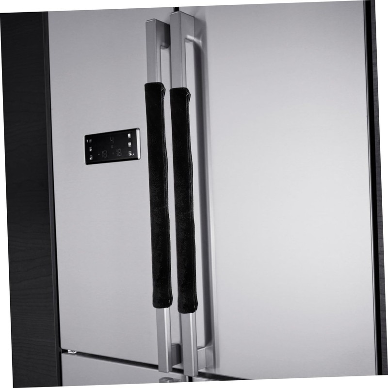 Tofficu 2Pcs Simple Handle Covers for Refrigerator Oven Slip Door