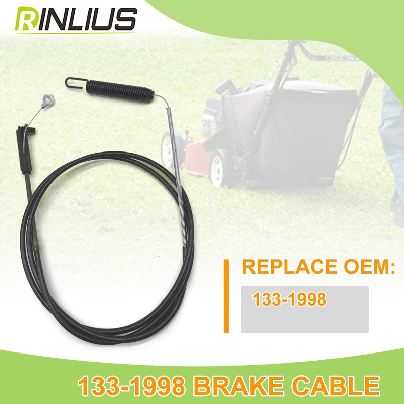 Rinlius 133-1998 Brake Cable for Toro TimeMaster 30" 20976 20978