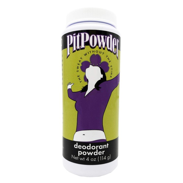 Pit Powder Deodorant for Women 4 Ounce Muddy H2O Etc The Sweat Without the Stink