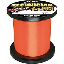 Sunline (SUNLINE) Nylon Line, Beach Special, Technician, Striped Beakfish, Kuchijiro Kido, 984.3 ft (300 m), No. 18, Main Ishi Orange