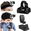 Roczential Head Backpack Mount Bundle Compatible with GoPro Hero 8