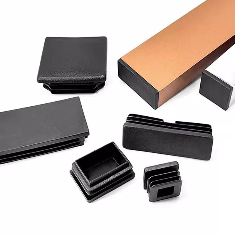 Rectangle Tubing Plug End Cap 60 x 25 mm Furniture