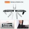 BIBURY Multitools Pliers, Titanium Plating Multi-Tool, 18 in 1 Multifunction