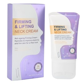 Crema Reafirmante De Cuello, Crema Antiarrugas Crema De Cuello Crema Reductora De Papada Doble, Crema De Rodillo De 120 Ml Crema De Masaje Reafirmante Antiarrugas Para Escote De Cuello Eliminación De
