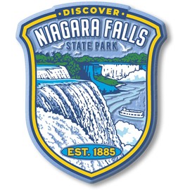 Niagara Falls State Park Magnet by Classic Magnets, 2.8" x 3.4", Collectible Souvenirs Made in The USA