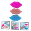 DOITOOL 3pcs Lip Exfoliator Brush Mini Face Scrubber for Deep