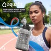 AQUAFIT Half Gallon Water Bottle with Time Marker - Straw