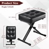 Adjustable Piano Bench Keyboard Bench - Foldable Keyboard Stool with