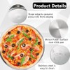 Voittozege 8 Pack Stainless Steel Pizza Pan 12inch Pizza Pans