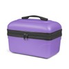 Kinston Large Capacity Travel Cosmetic Bag, Purple