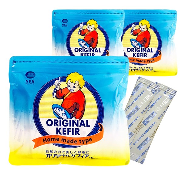 Bulk Purchase Original Kefir 3 Bags (48 Packs) Kefia Yogurt Seeds