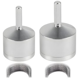 2 PCS Copper Pipe Cleaning Brushes, Includes 15 mm and 22 mm Brushes with Replacement Attachments, Steel Cleaning Tools for Power Drill, Pipe Maintenance and Rust Removal