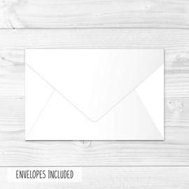 24 tarjetas de agradecimiento para baby shower con sobres, nota de agradecimiento para niño o niña, 4 x 6 cm, regalo para invitados, revelación de género DIY So agrateful Greenery varied Event Papelería