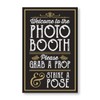 PERFECT PHOTO BOOTH PROP SIGN WITH EASEL BACKER STAND, Great