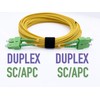 Elfcam® - Fiber Optic Cable SC/APC to SC/APC OS2 Single-mode