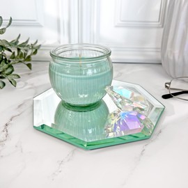 Plymor 6" Octagon, 5mm Thick Beveled Glass Mirror, Pack of 3