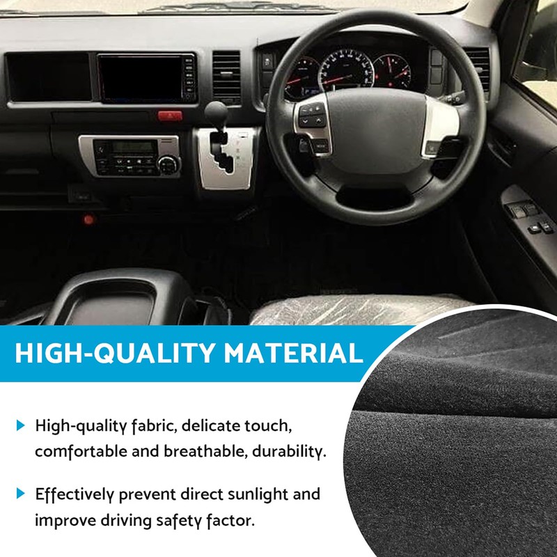 MAX COOL Dash Mat Suitable for Toyota Hiace 2005-2018 SLWB