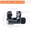 YoiYee Compact Adjustable Tube Cutter, 3-28mm – Precision Mini Pipe