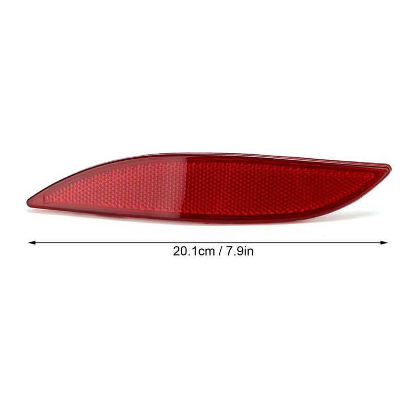 1 Pair Rear Bumper Reflectors 265650004R Parts Replacement for Megane