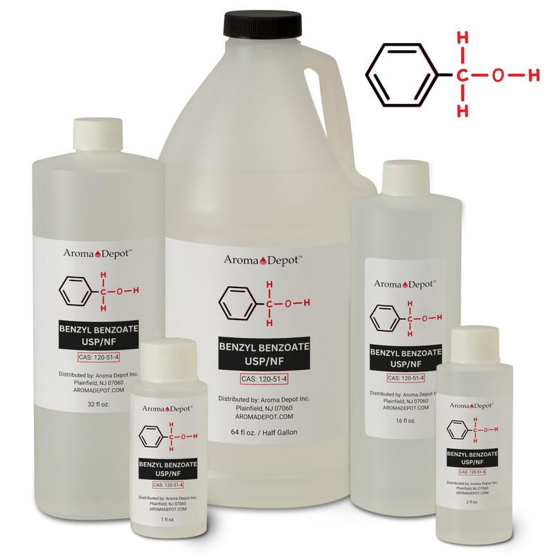 Benzyl Benzoate USP Grade Liquid 8 fl oz – High