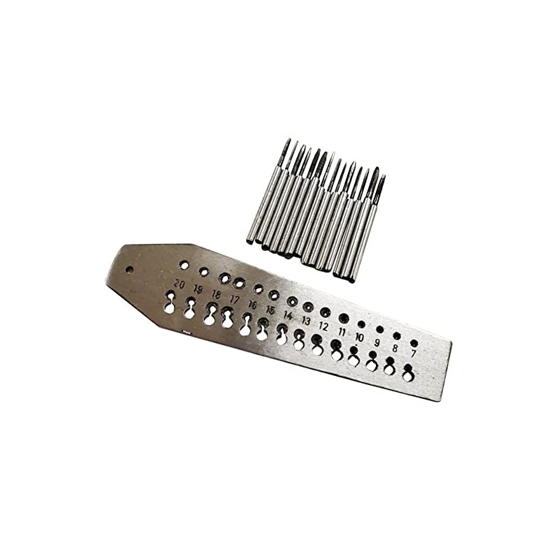 Mini Tap and Die Set 14 Taps & Screwplate &