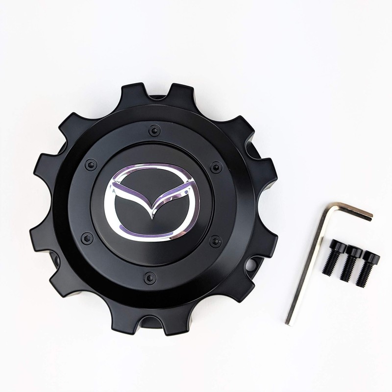 Genuine Mazda BT-50 UP UR Alloy Wheel Black Centre Cap