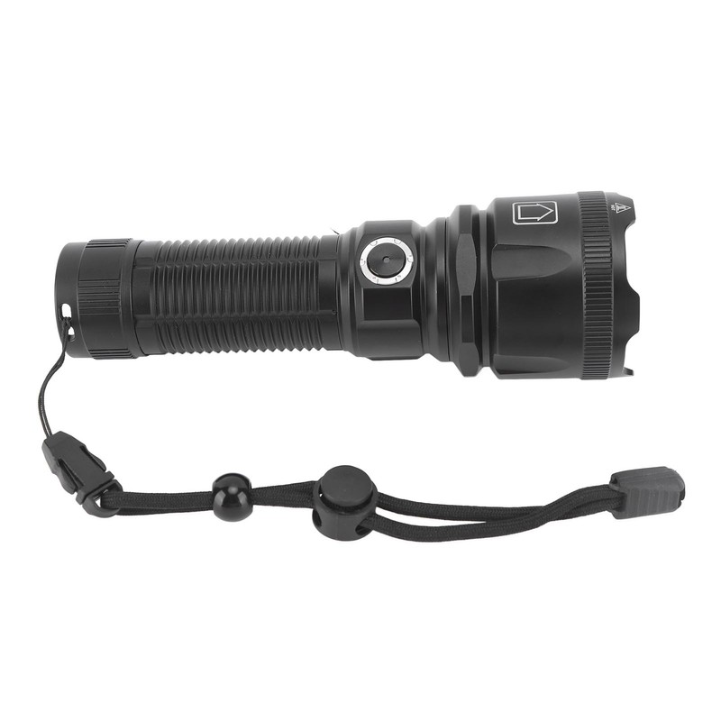 30W Zoomable Flashlights LED Metal Switch Super Bright Flashlight for