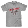 Tee Luv Men's Faded Whoppers Chocolate Candy Logo Shirt, Athletic