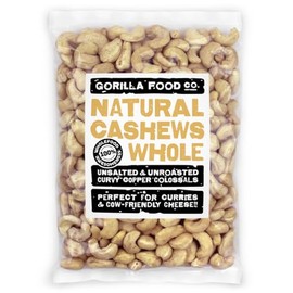 Gorilla Food Co. Cashew Nuts Whole - 400g
