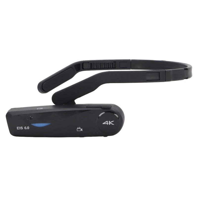 EP6 PLUS 4K Head Mounted Camera Wearable Video Camera 30FPS