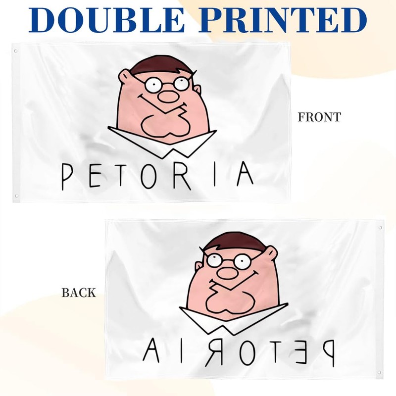 2but Petoria Flag Guy Peter Griffin Flags banner 3x5ft Man
