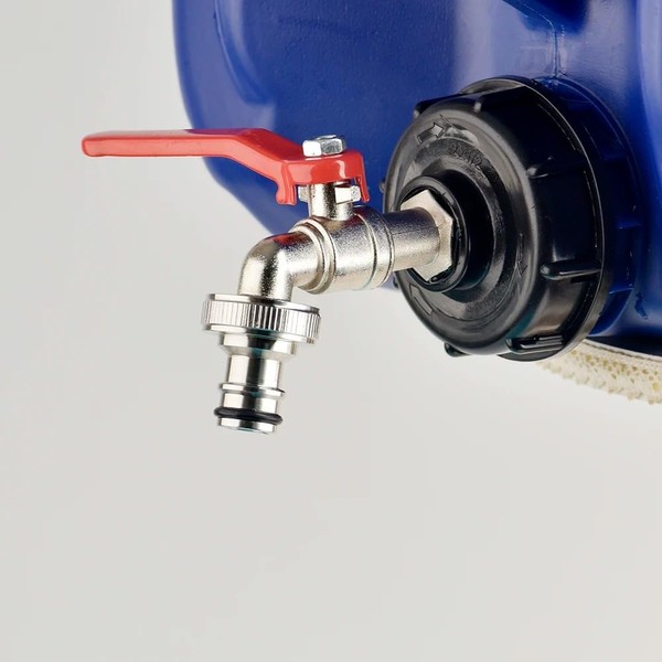 2 Inch IBC Valve Thickened Faucet with Integrated Seamless Design,