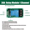 DIANN 2pcs 5V 30A 1-Channel Relay Module High Low Level