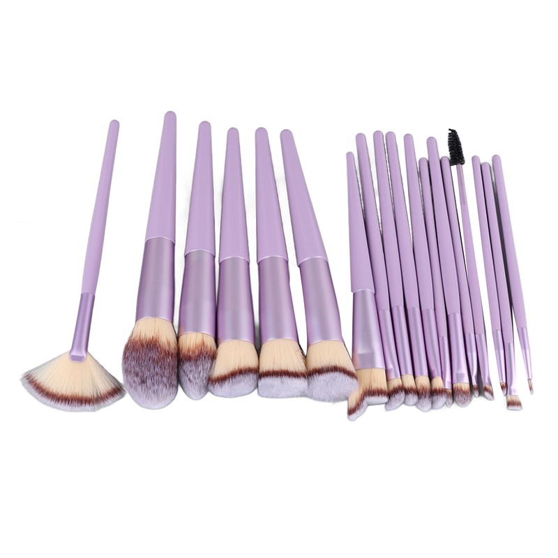 18pcs Makeup Brush Set Artificial Fiber Fashionable Soft Synthetic Cosmetic