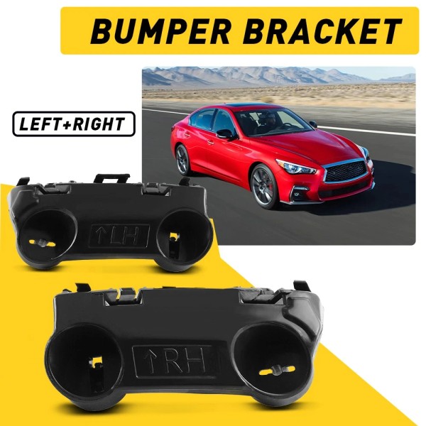 Unbranded Fit For 2014-2021 Infiniti Q50 Front Side Bumper Retainer