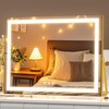 Gvnkvn Vanity Mirror with Lights, 15"× 11" LED Makeup Mirror,