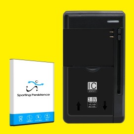 For Alcatel Long Life Displaceable Spare 1950mAh Battery Charger for Alcatel GO FLIP 4 4056W