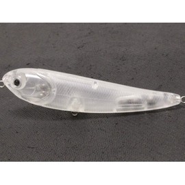 10 Blank Unpainted Minnow Crankbait Topwater Lipless Jerkbait Fishing Lures V3