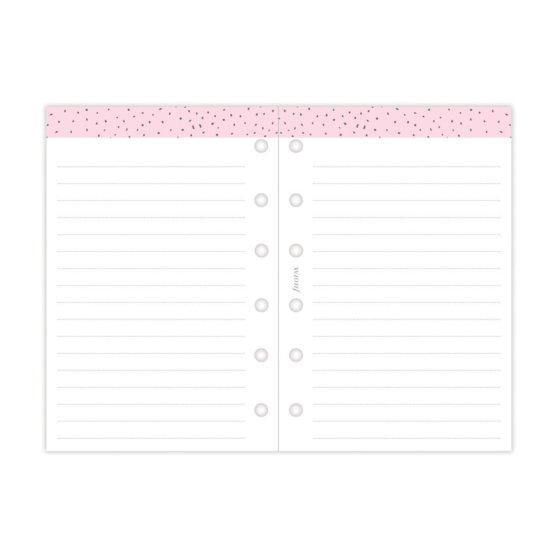 Filofax Pocket Confetti week to view diary - 2024, White