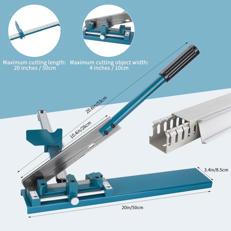 Helivivfy Cable Tray Cutting Tool PVC Cable Tray Cutter with