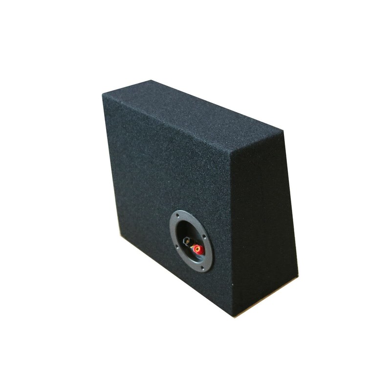 1x Single Sealed Angle 10 Inches Truck Subwoofer Box Enclosure