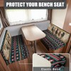 SEANATIVE Western Horse Tribal RV Couch Cushion Cover Camper Dinette